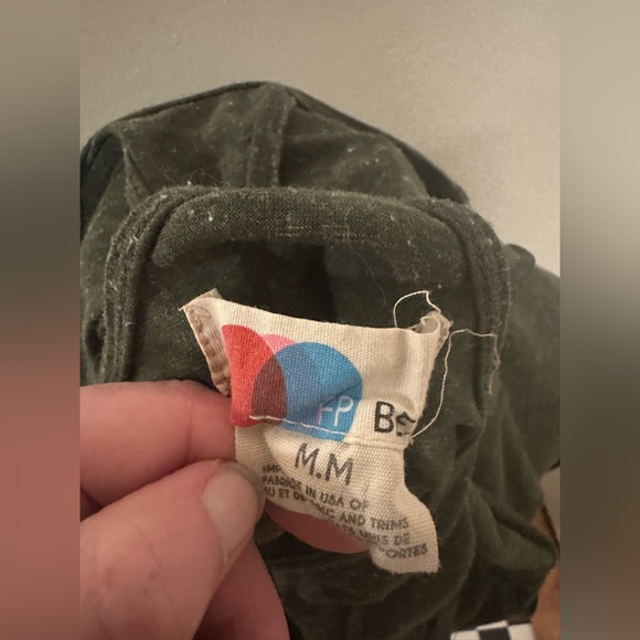 Free People Beach August Nights Hunter Green Boho Maxi Sleeveless Dress Sz M - Picture 7 of 7